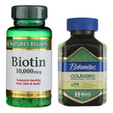 Biotina 10.000 Mcg + Colágeno - Unidad a $991