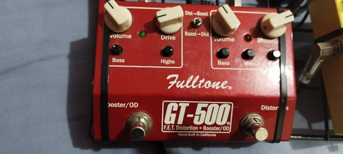 Pedal Fulltone Gt-500 F.e.t. Distortion/booster/overdrive