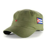 Gorra Kepi Bandera Cuba Visera Corta 