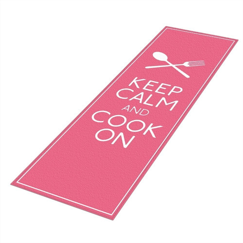 Tapete Passadeira De Cozinha Keep Calm And Cook On-50 X 180