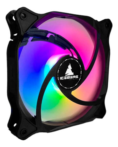 Iceberg Ventilador  Magic Light Rgb Fijo Multicolor 120mm