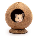 Cama Tipo Hamster Coconut Hut Para Jerbos Y Ratones, Animale