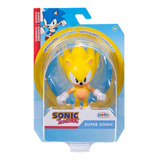 Boneco Articulado Super Sonic De 7cm - Sonic