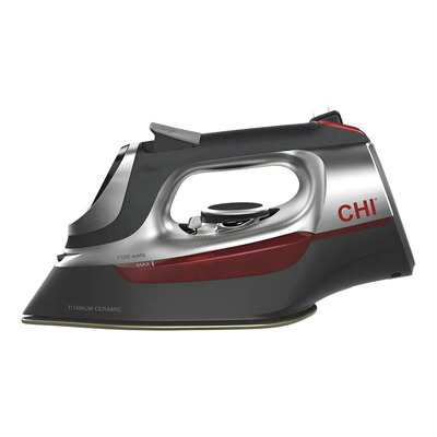 Plancha a Vapor CHI 13102 1700W Base de Cerámica Titanio Plateado | Envío gratis