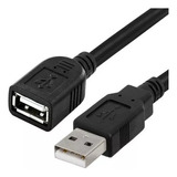 Cable Alargue Extensión Usb 2.0 Macho Hembra 3 Metros 