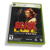 Rock Band Track Pack Ac Dc Live Xbox 360 Fisico!