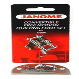 Janome Convertible Free-motion  pie Para Acolchado Set  767