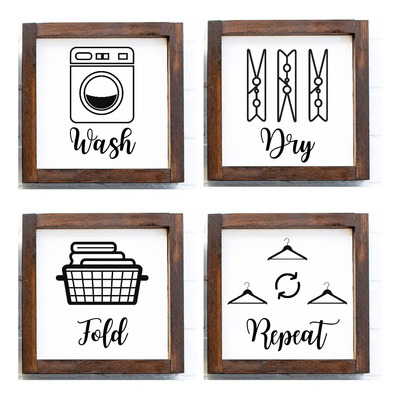 Cuadros Decorativos Lavandería  | Meses sin interés