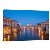 Quadro Decorativo Veneza Cidade Paisagem - Tela Em Tecido