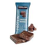 Barras De Proteína Chocolate Brownie 10pz Kirkland Sabor Brownie Chocolate