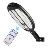 Lampara Solar Led Reflector Sensor Pared Exterior + Control