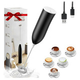 Batidor De Leche Recargable Usb Compatible Con Cappuccino, F