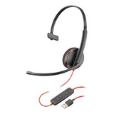 Headset Plantronics C3210 Usb-c - Áudio Qualidade, Controle