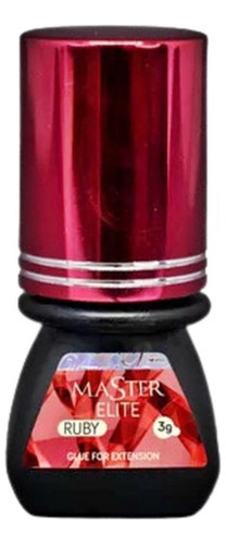 Cola Ruby Elite Master 3ml - Secagem Rápida E Durabilidade