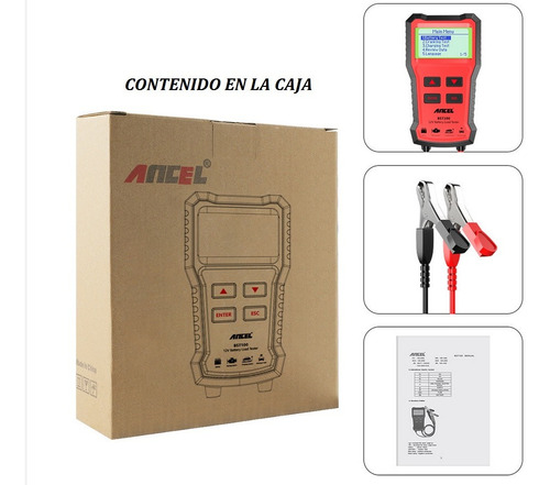 Analizador Bateria Probador Digital Baterias Alternador 12v  Foto 6