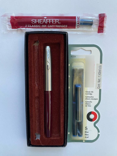 Imperial Ii Vino De Sheaffer, Pluma Fuente Con Cartucho Tint