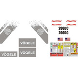 Kit De Calcomanías Para Wirtgen Wm1000