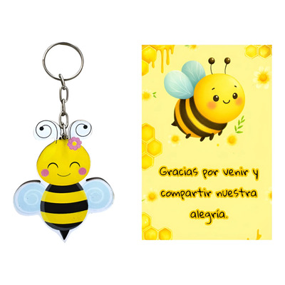 Llaveros Abeja Abejita  Y 10 Pz Con Envio | Meses sin interés