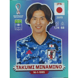 Lámina Album Mundial Qatar 2022 / Takumi Minamino / Jpn18