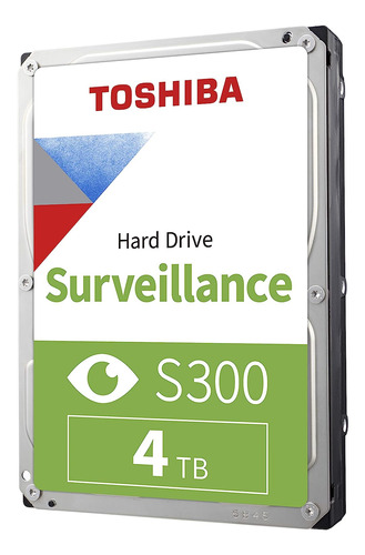 Disco Duro Interno Toshiba S300 4tb Surveillance 3.5...
