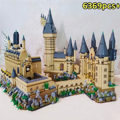 Set De Bloques Mini Gránulos Castillo Medieval Moc