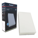 Arandela Parede Externa Flat 12w Branco Neutro 4000k Ip65