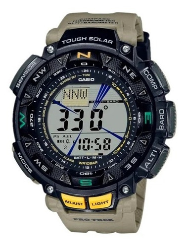 Casio Protrek Prg 240 Triple Sensor Brújula Solar Original