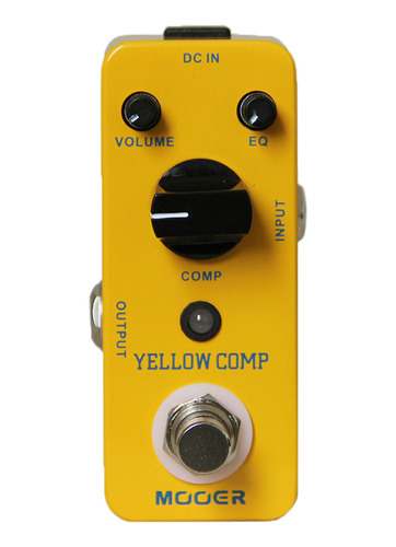 Pedal De Efectos De Compresor Óptico Mooer Yellow Comp