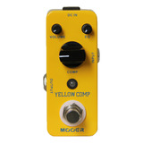 Pedal De Efectos De Compresor Óptico Mooer Yellow Comp