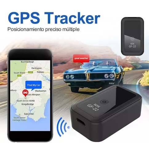 Mini Rastreador Gps  Localizador De Seguimiento Tracker