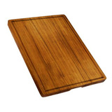 Tabla De Cortar De Madera De Teca Xxxl 30  X 20  | Bloque De