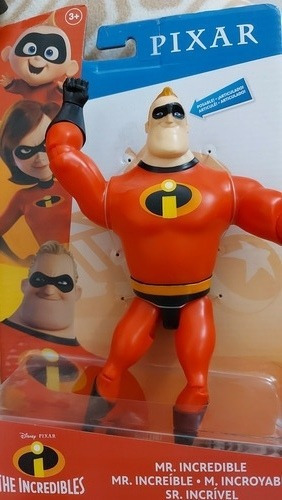 Disney Pixar Mr Increible Figura De Acción Muñeco Juguete Ar