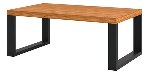 Mesa De Centro Madeira Industrial 89,5 Cm Dalla Costa Mdf