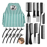 Accesorios Para Barberia Estilista Cubridor Cabello 21pcs