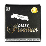 Navaja De Afeitar Derby Barber Premium De Un Solo Filo, 100