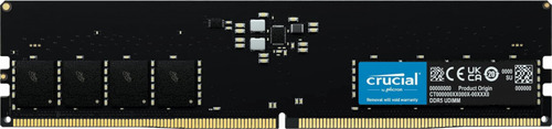 Memoria Ram Crucial Ram 16gb Ddr5 4800mhz Cl40 Ct16g48c40u5