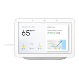 Google Nest Hub Con Asistente Virtual Google Assistant, Pantalla Integrada De 7  Chalk 110v/220v