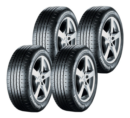 Pack 4 Llantas 185/60r15 84h Continental Contiecocontact 5