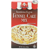 Dean Jacobs Funnel Cake Mix, Cajas De 9,6 Onzas (paquete De 