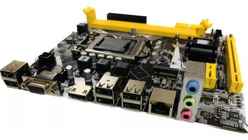 Placa Mãe H61 Socket Lga 1155 Com M.2 Nvme Lan Giga I3 I5 I7