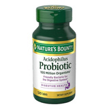 Probiotico Natures Bounty Sistema Digestivo 120tab Cad Ago24