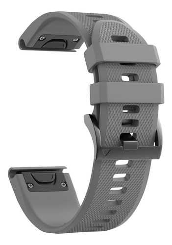 Malla Gris Para Reloj Garmin Fenix 5/5 Plus/6/6 Pro 22 Mm