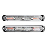 2 Piezas Coche Camión 24 Led Barra De Luz Intermitente