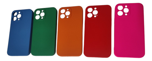 Lote Pack De 5 Fundas Para iPhone 13 Pro Max Surtidas