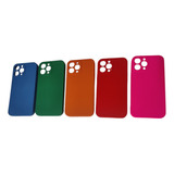 Lote Pack De 5 Fundas Para iPhone 13 Pro Max Surtidas