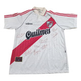 2 Camisetas Originales River Firmadas Plantel Campeón 1996