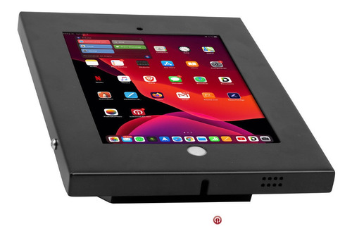 Base Seguridad Caja Antirrobo Acero Para iPad 9.7 Mostrador
