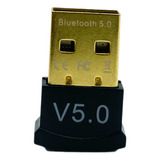 Receptor Adaptador Usb Bluetooth 5.0 Para Pcnotebook Windows