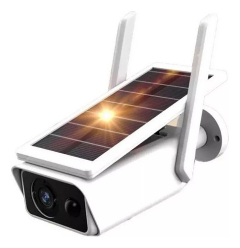 Câmera De Segurança Energia Solar Wifi Sem Fio Full Hd