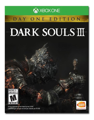 Dark Souls Iii Day One Edition Xbox One Fisico 3 Cds
